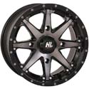 14x7 4/156 5+2 (+30mm) High Lifter HL10 Wheel - Smoke